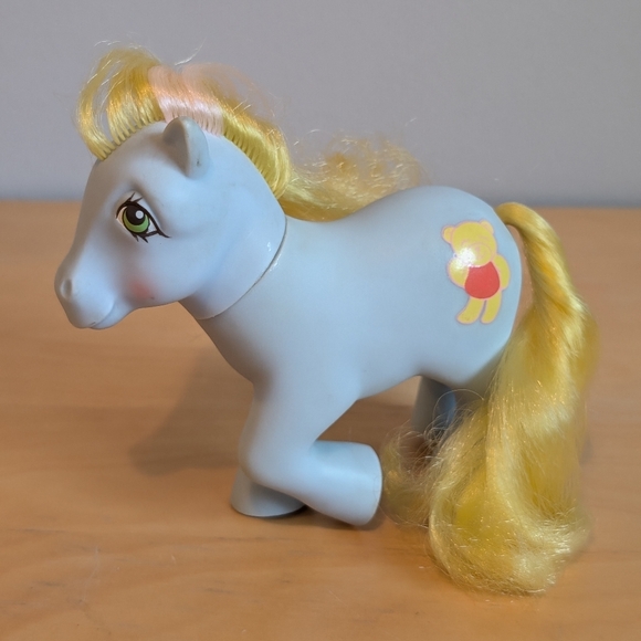 My Little Pony Other - 1984 G1 My Little Pony "Cuddles" Magic Message Pony, Hong Kong